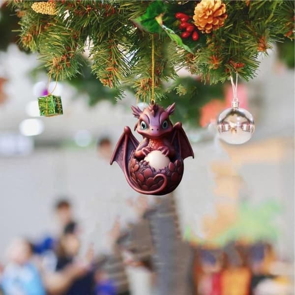 Dragon Egg Hanging Pendant Julgransprydnader 2 2 2