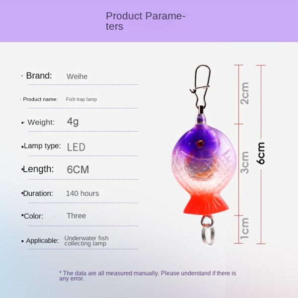 LED Lure Light Flash Lampe C C