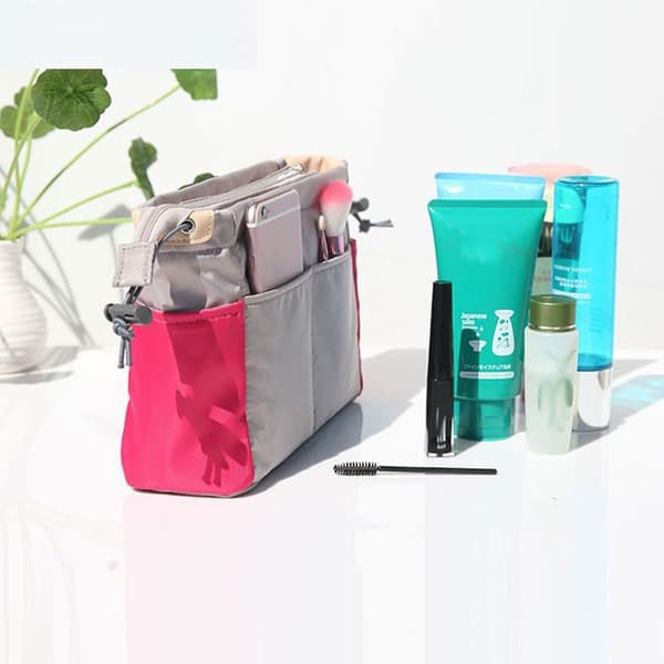 Organizer Insert Bag Håndveske Liner ROSE RED rose red
