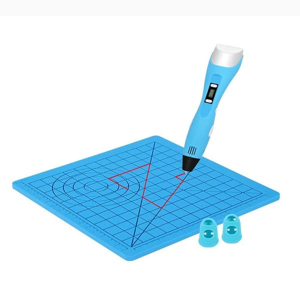 3D Pennematte 3D Utskriftsmatte BLÅ blue