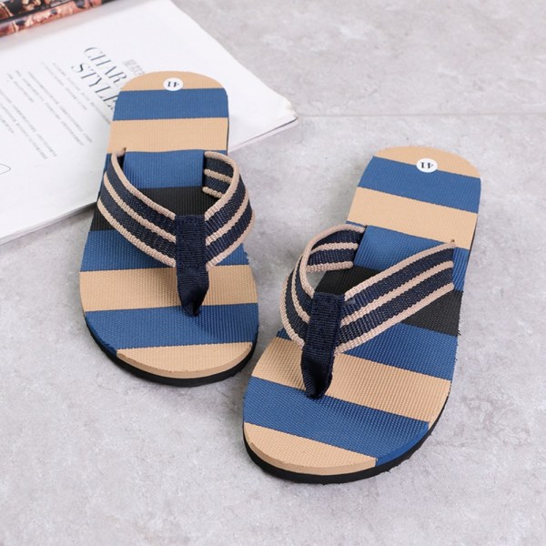 Herre Hjemmesko Fritid Flip Flops BLÅ-40 BLÅ-40 Blue-40