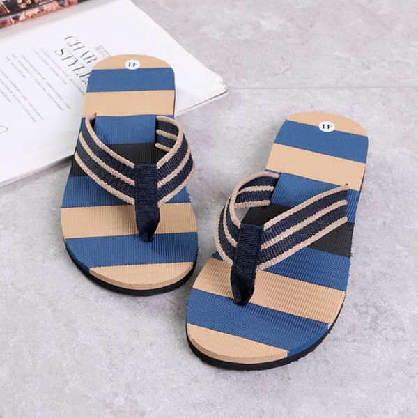 Mænd Hjemmesko Fritid Flip Flops SORT-43 SORT-43 Black-43