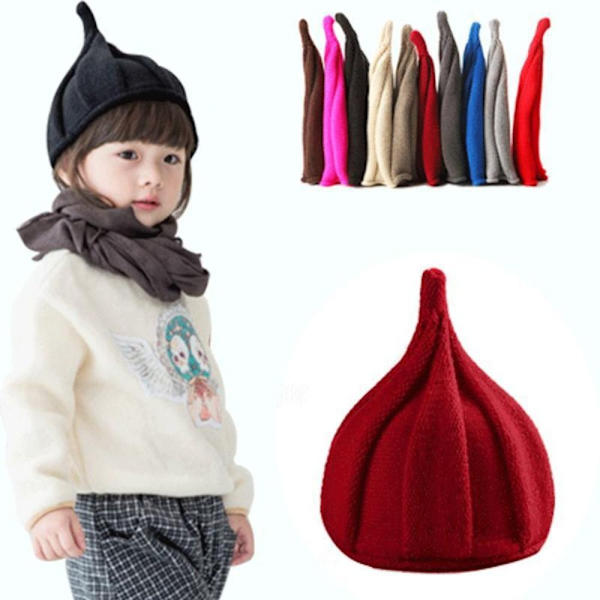 Vinterhattar för baby Beanie cap KAFFE coffee
