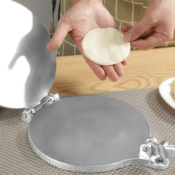 Tortillapuristin taikinapuristin SILVER 20cm 20cm Silver 20cm-20cm