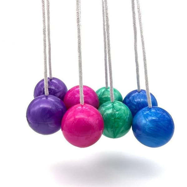 2/4 stk Clack Ball Click Clackers Leke 4CM(2stk) 4CM(2stk) 4CM(2PCS)