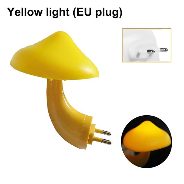 LED-valot Mushroom Night Light 3 3 3