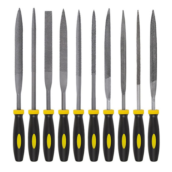 10 st/ Set Assorted Filer Sågfil 3*140MM 3*140MM 3*140mm