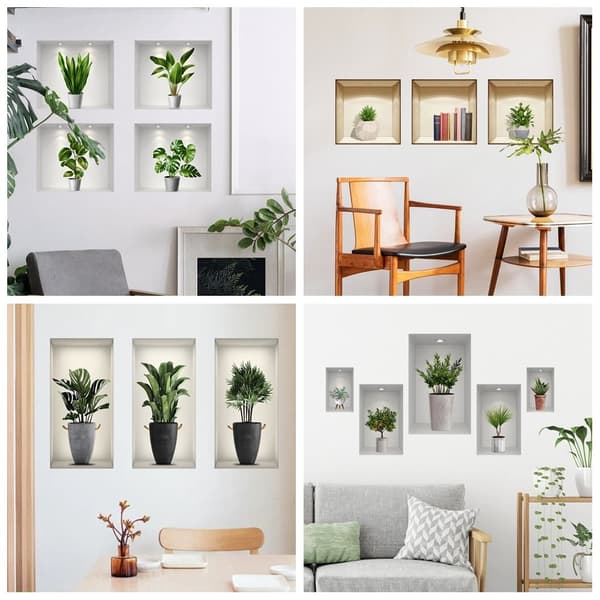 Wall Stickers 3D Decal 3 3 3