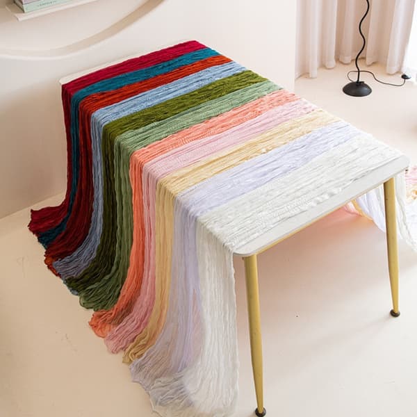 Bohemian Table Flag Twists Dug BRUN brown