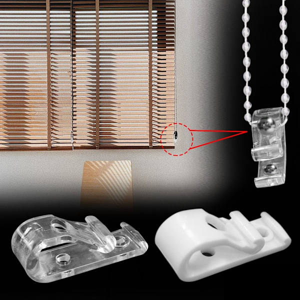 8 kpl Kiinnityskoukku Kiinteä pidike LÄPINÄKYVÄ transparent