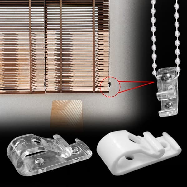 8 Stk Fastgørelseskrog Fast Clip TRANSPARENT transparent