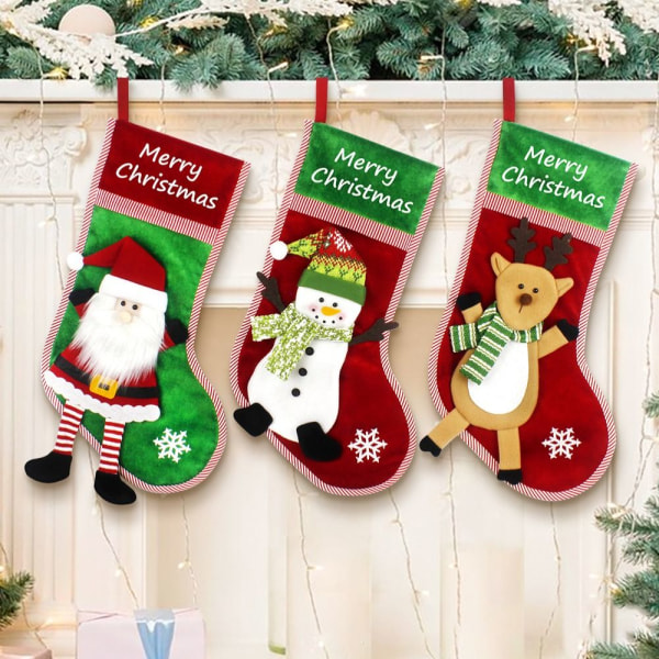 Christmas Stocks Xmas Gift Bag A A A