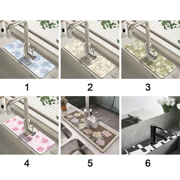 Kran-tømmematte Sklisikker absorberende pute 2 2 2