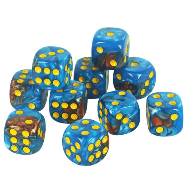 10 kpl / set DND Dice Polyhedral Dice STYLE 2 STYLE 2 Style 2