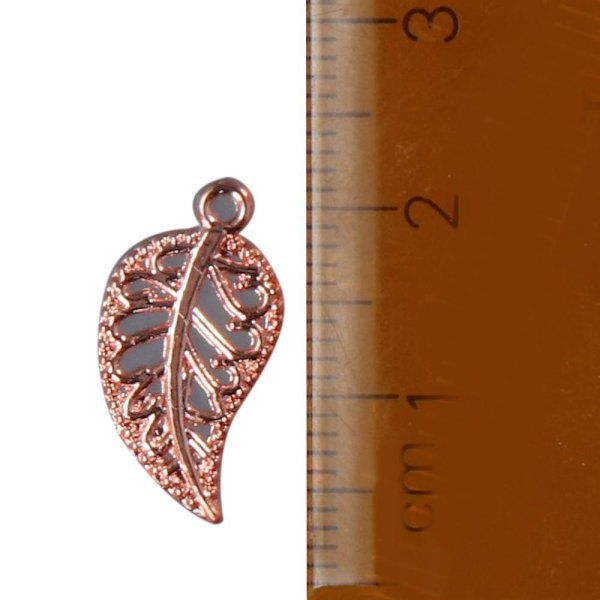 Blad charms hul charms hul filigran blad charms