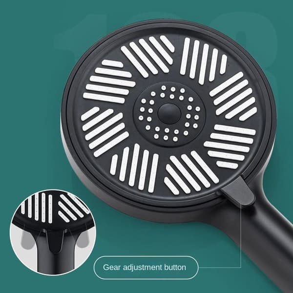 Dusjhode Vannbesparende sprinkler SØLV silver