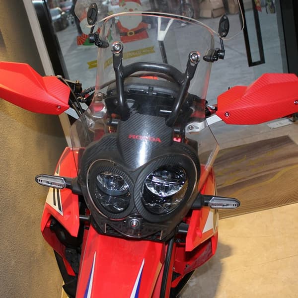 Motorcyklar Handskydd Styre VIT white