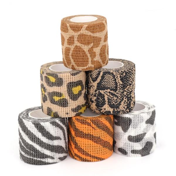 5 st Elastiskt bandage Pet Tejp PYTHON PYTHON Python