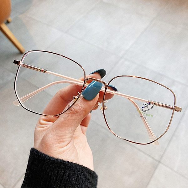 Anti-Blue Light Glasses Ylisuuret silmälasit GOLD Gold