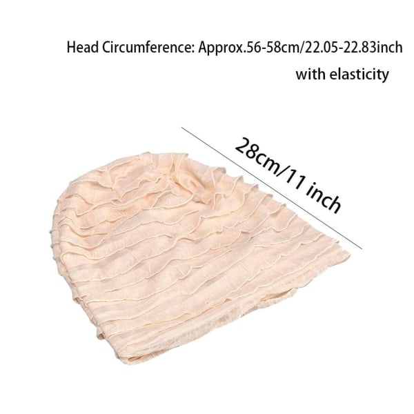 Turban Hat Muslim Hijabs BEIGE SOMMER SOMMER beige summer-summer