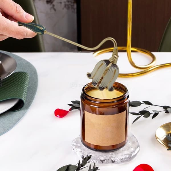 Stearinlys Wick Bell Candle Stops 4 4 4