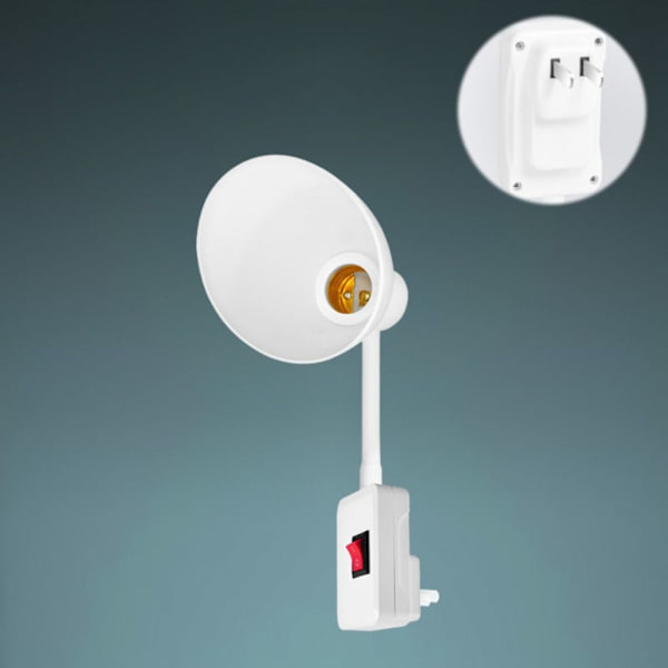 Forlengelseslampe Sokkel Lampeholder 2 PLUG 2 PLUG 2 plug