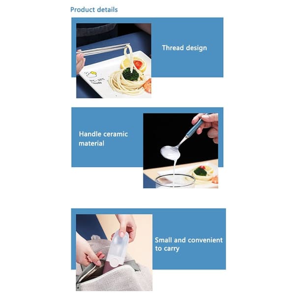 Servisesett 304 Rustfritt stål GRØNN Green