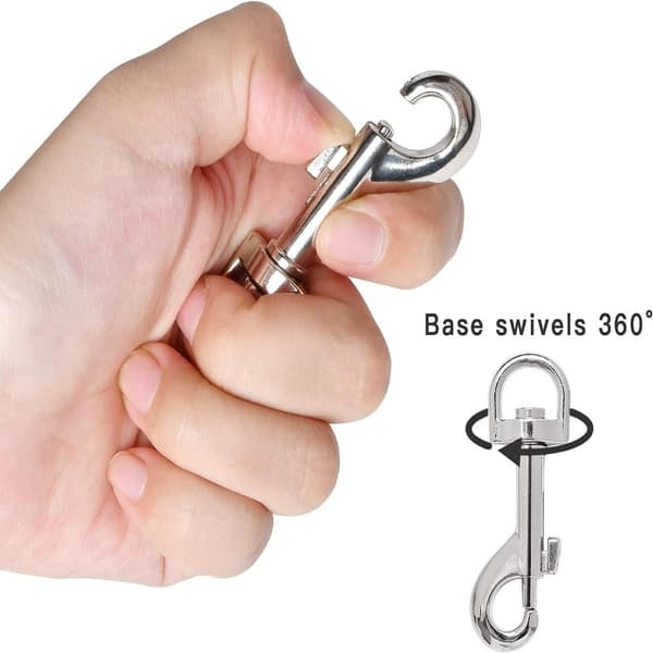 5 stk Drejelige Snap Hooks Hundesnor Clips Trigger Snaps