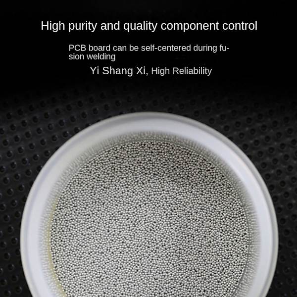 10K lödkula tennpärlor 0,55 MM BLYFRI 0,55 MM BLYFRI 0.55mm Lead-free