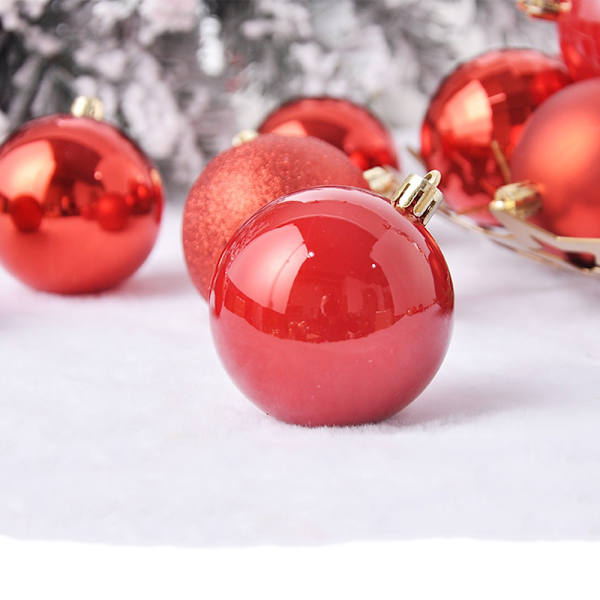 36 kpl Christmas Ball Ornaments Set Christmas Tree Riipus PINK Pink