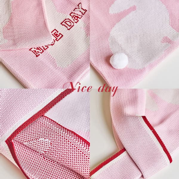 Knit Handbag Knot Wrist Bag 2 2 2