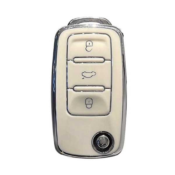 Auton case Avainkotelon case COVER White