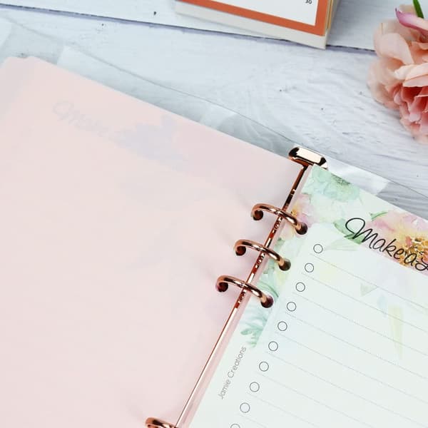 6 STK Binder Indeks Indeks Side Faner Binder Indeks Inddeler