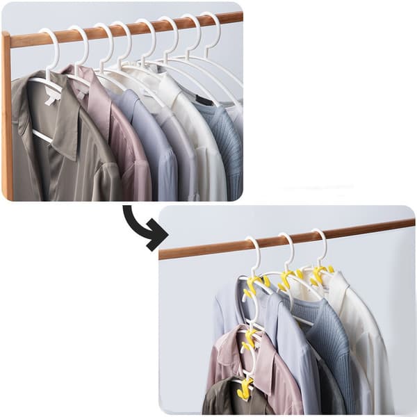 20 kpl Vaateripustin Liitinkoukut Cascading Koukut Organizer 20Pcs