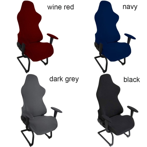 Gaming Chair Cover Chair Case MØRKE GRÅ dark grey