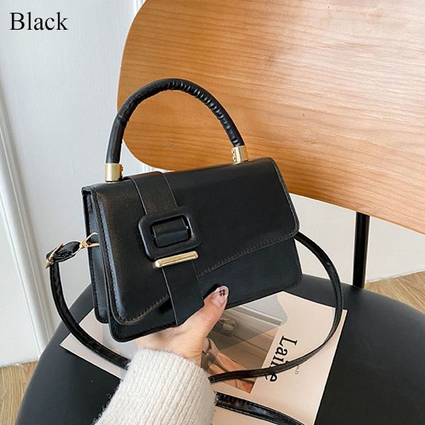 Axelväska Messenger Bag SVART black