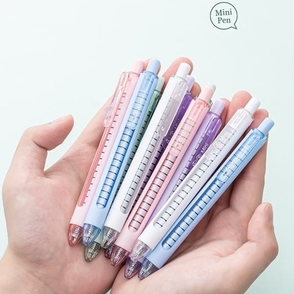 5ST Pocket Pen Gel Pen VIT White