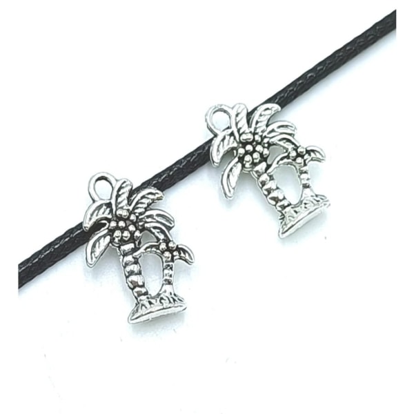 50 kpl 18 x 13 mm Palm Tree Charms kookospuuriipuksia