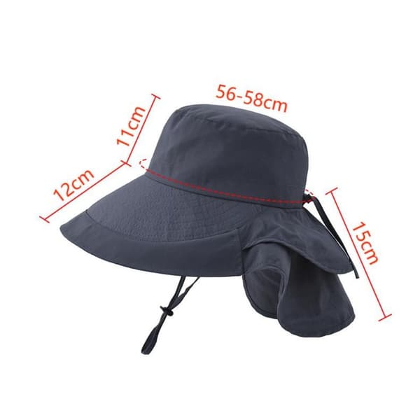 Solhatt Bøttehatt BEIGE beige