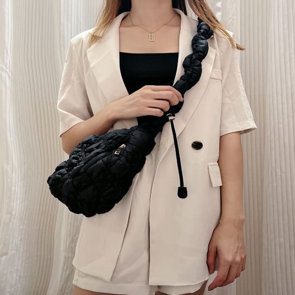 Axelväskor Crossbody-väska SVART Black