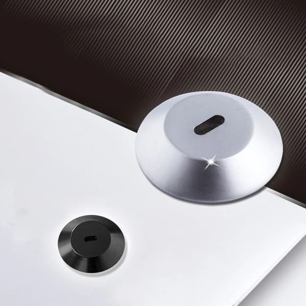 Notebook Lock Nøkkelhull Låsehull SØLV Silver