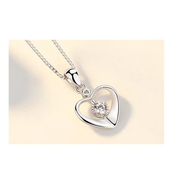 Crystal Heart Riipus Kaulakoru Love Heart Kaulakoru Riipukset JA Pendants and chains