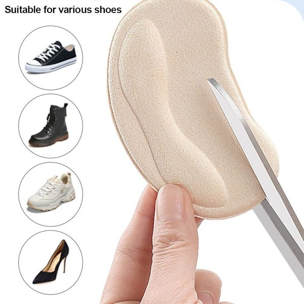 5kpl Heel Cushion Heel Grips MUSTA black