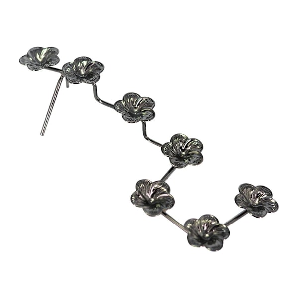 Plum Blossom Display Holder Krystalkugle Base SORT L Black L