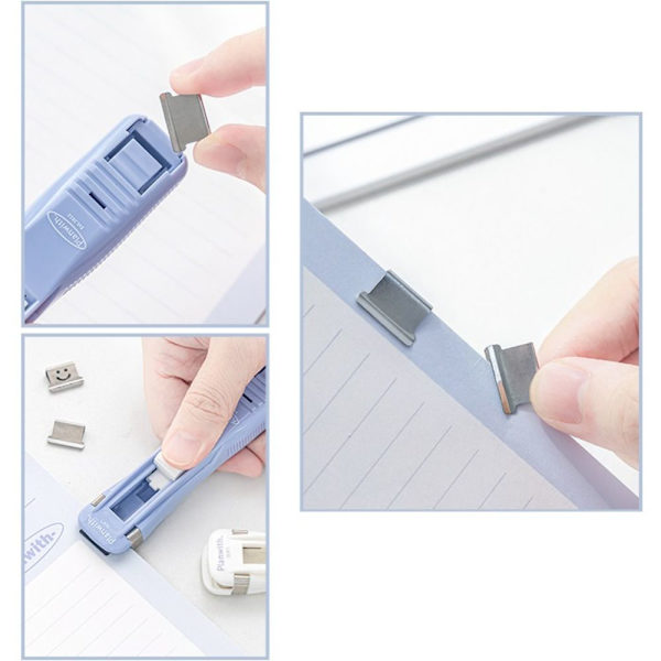 Push Papirklips Pusher Set BLÅTT SETT BLÅTT SET Blue set