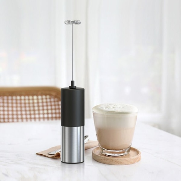 Elektrisk Melkeskummer SORT MED STATIV MED STATIV Black With Stand-With Stand