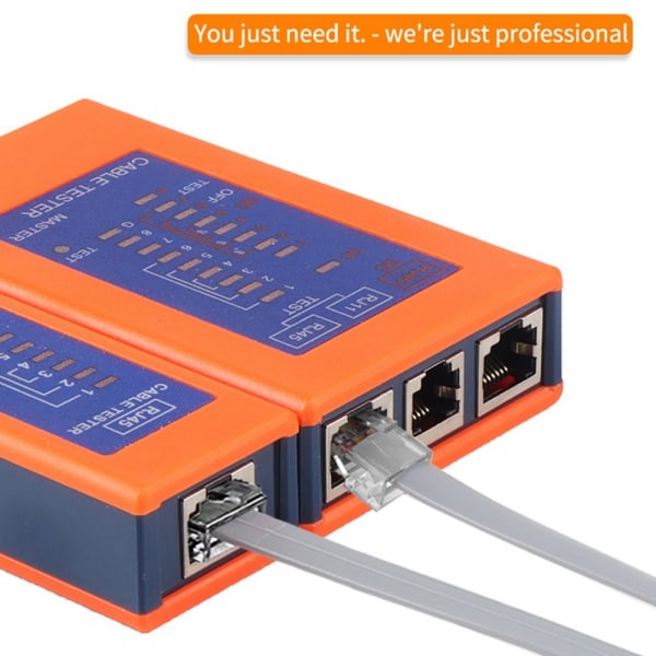 Nätverkskabeltestare Ethernet-kabeltestare Trådtestverktyg