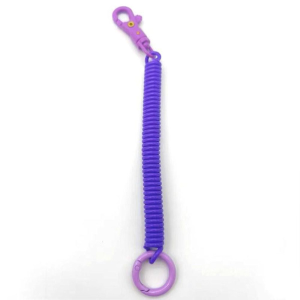 2 stk plastik telefon fjeder elastisk reb 9 9 9