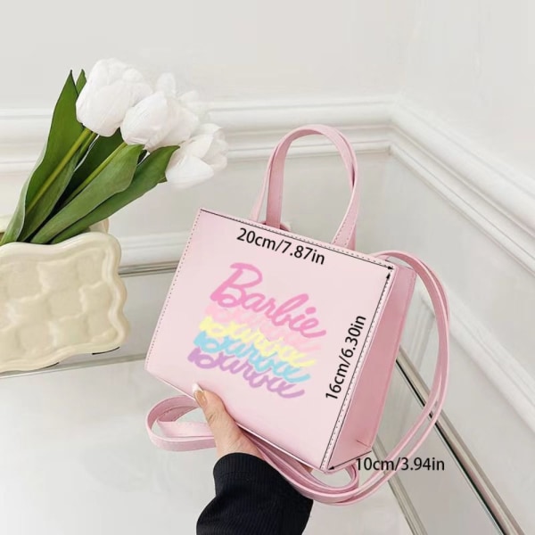 Barbie Graffiti Tygväska Barbie Handväska VIT white