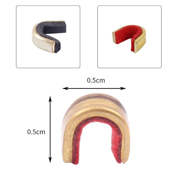 Jousiammunta Nock Points Jousiammunta String Nocking PUNAINEN red